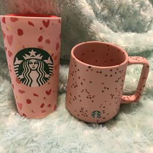Starbucks limited edition valentine mugs